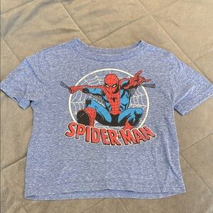 Marvel Blue Spider-Man Kids Short Sleeve Tee